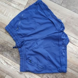 Tangerine Athletic Shorts Medium Blue XL Gently Used Wick Away